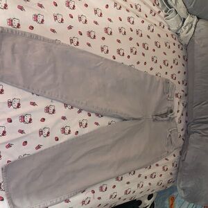 H&M Light Gray Denim Pants